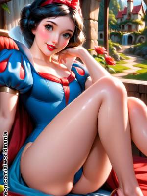 Snow White By AI Generated Hentai pt-br 02