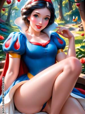 Snow White By AI Generated Hentai pt-br 03