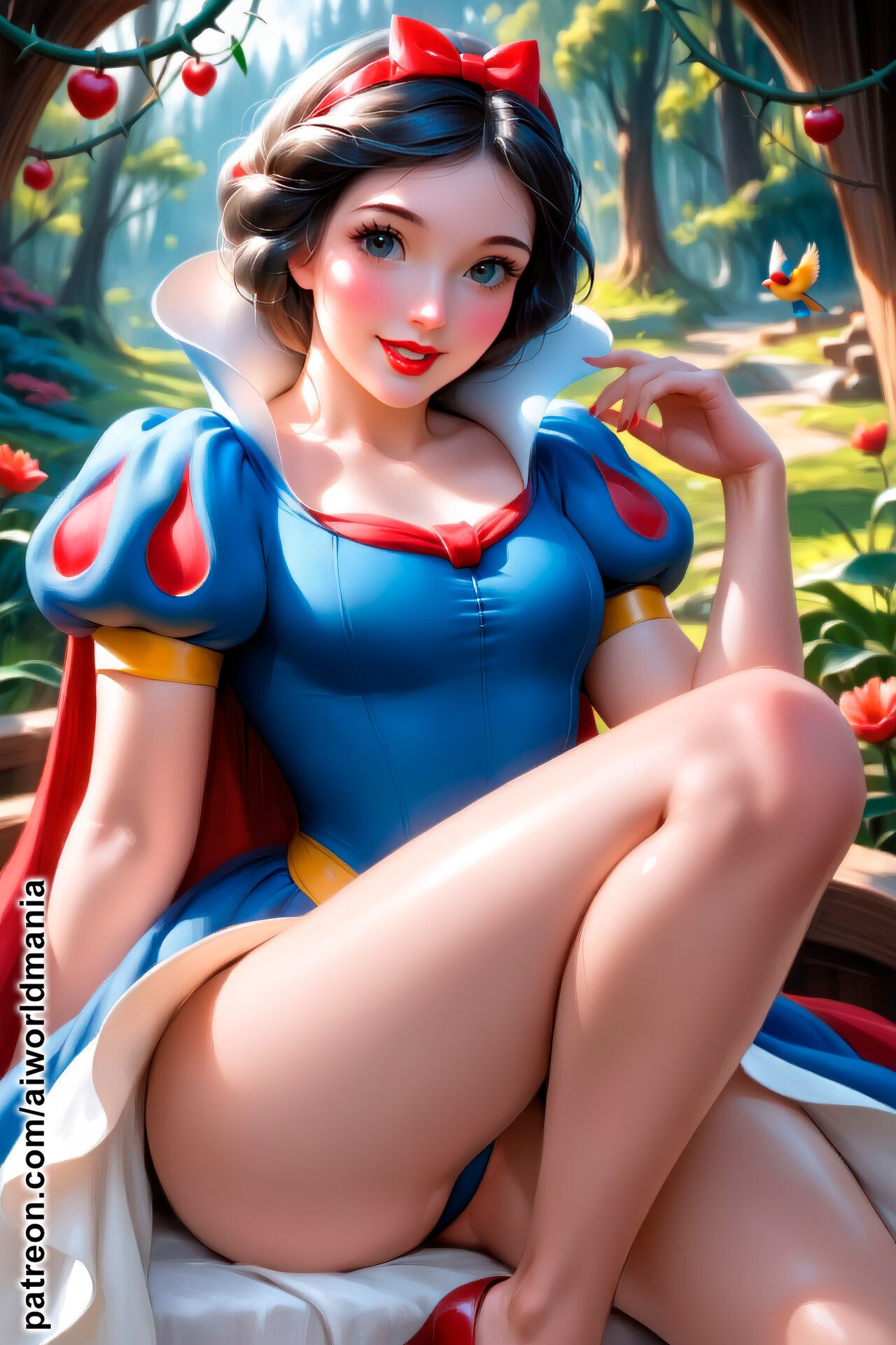 Snow White By AI Generated Hentai pt-br 03