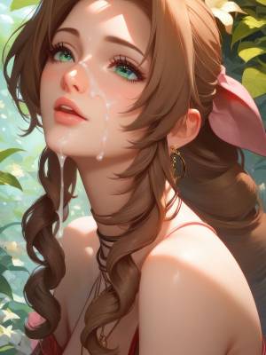 AI Generated: Aerith Gainsborough  Hentai pt-br 05