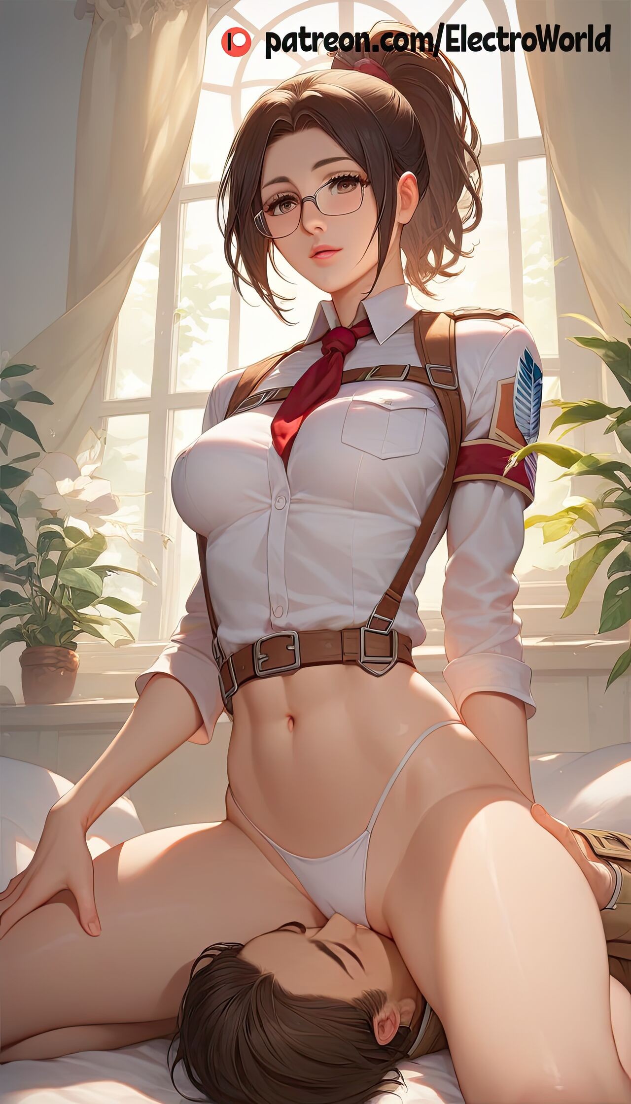 AI Generated: Hange Zoe Hentai pt-br 09