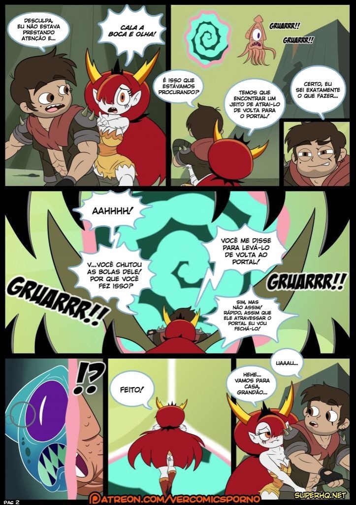 Marco vs The Forces Of Time Hentai pt-br 03