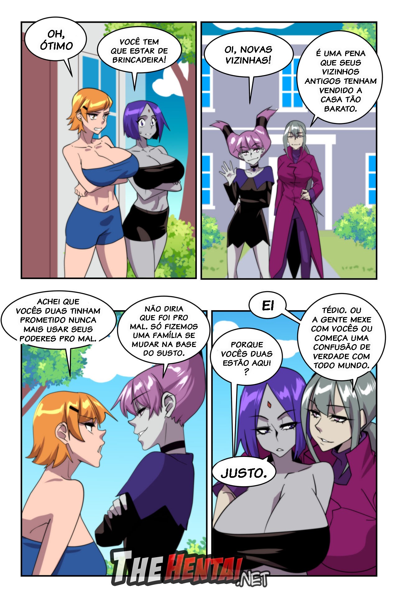 Raven and Gwen’s Magical Adventures Part 5 Hentai pt-br 02