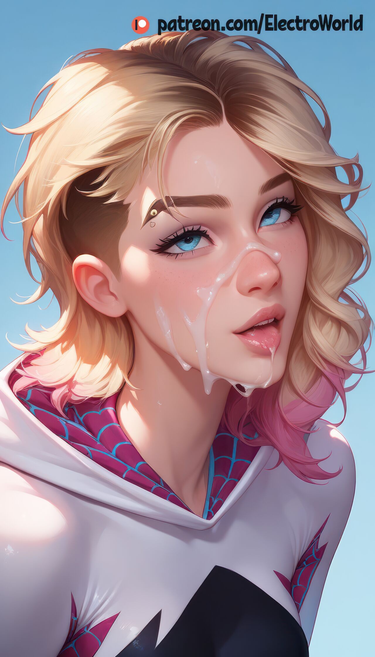 AI Generated: Spider Gwen Hentai pt-br 10