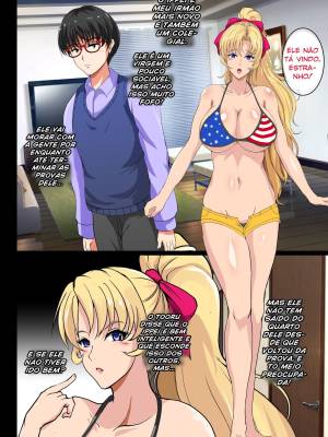 Blond Sister-in-Law NTR Hentai pt-br 07