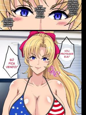 Blond Sister-in-Law NTR Hentai pt-br 08