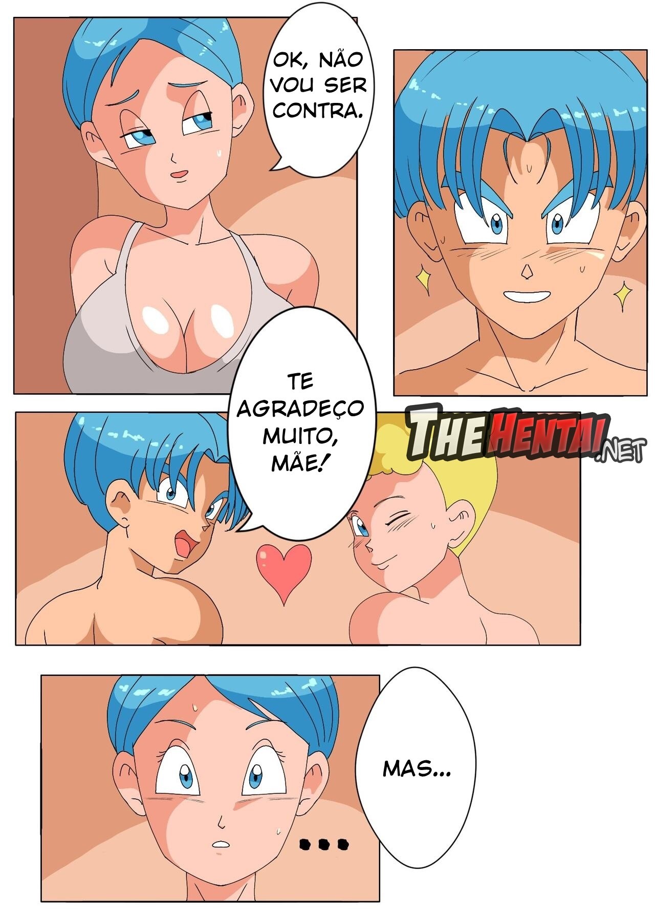 Trunks And Panchy Are Caught Hentai pt-br 17