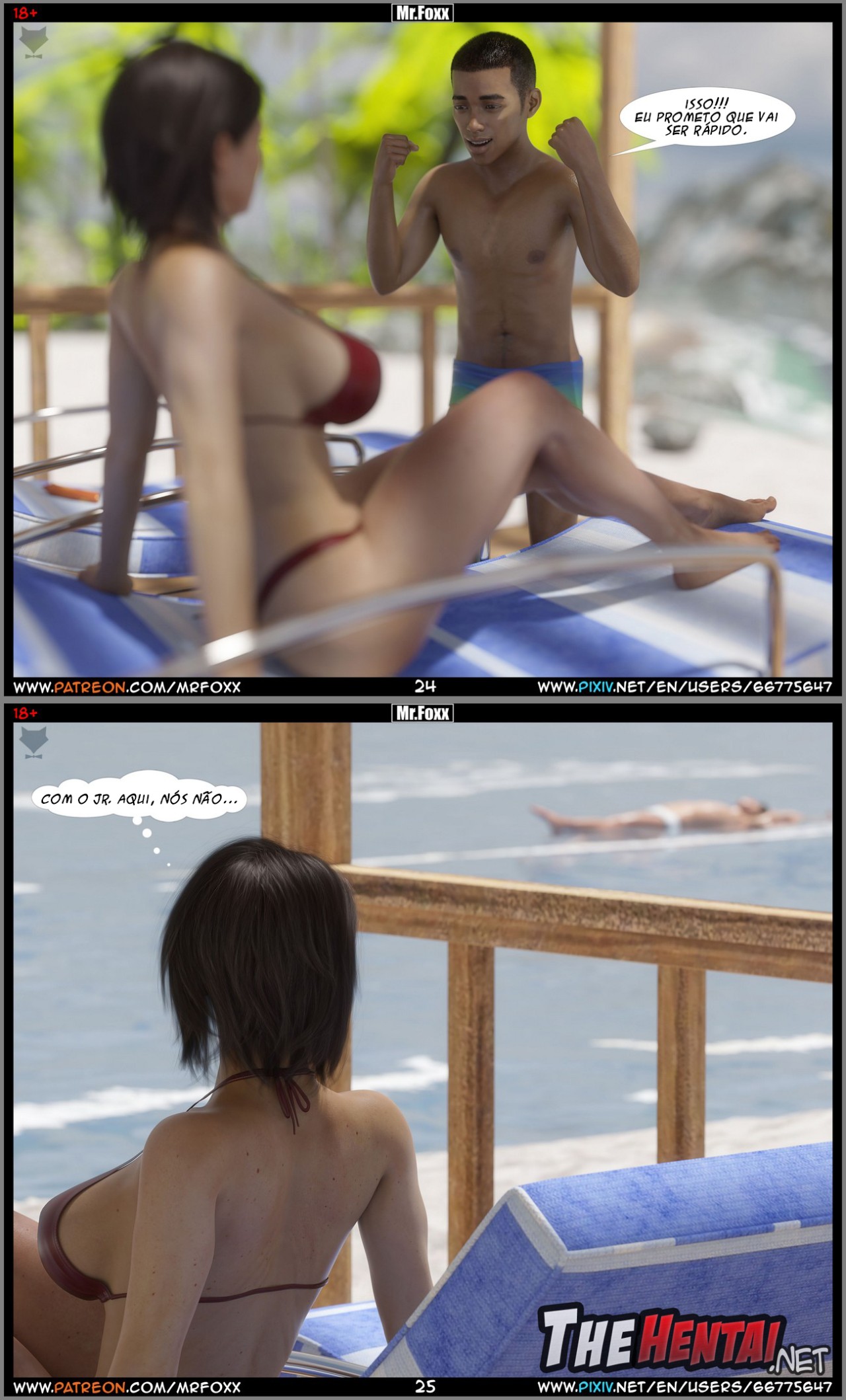 Mom's Affair By Mr.FOXX Hentai pt-br 13
