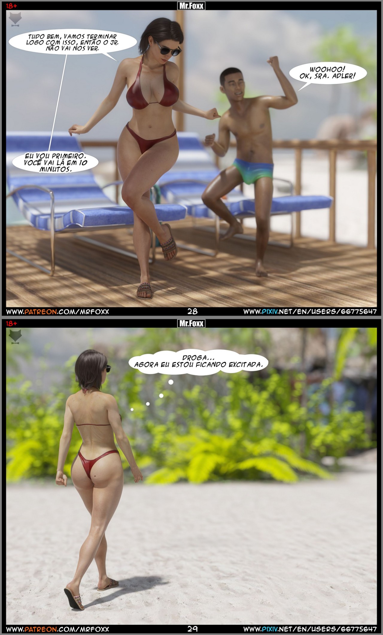 Mom's Affair By Mr.FOXX Hentai pt-br 15