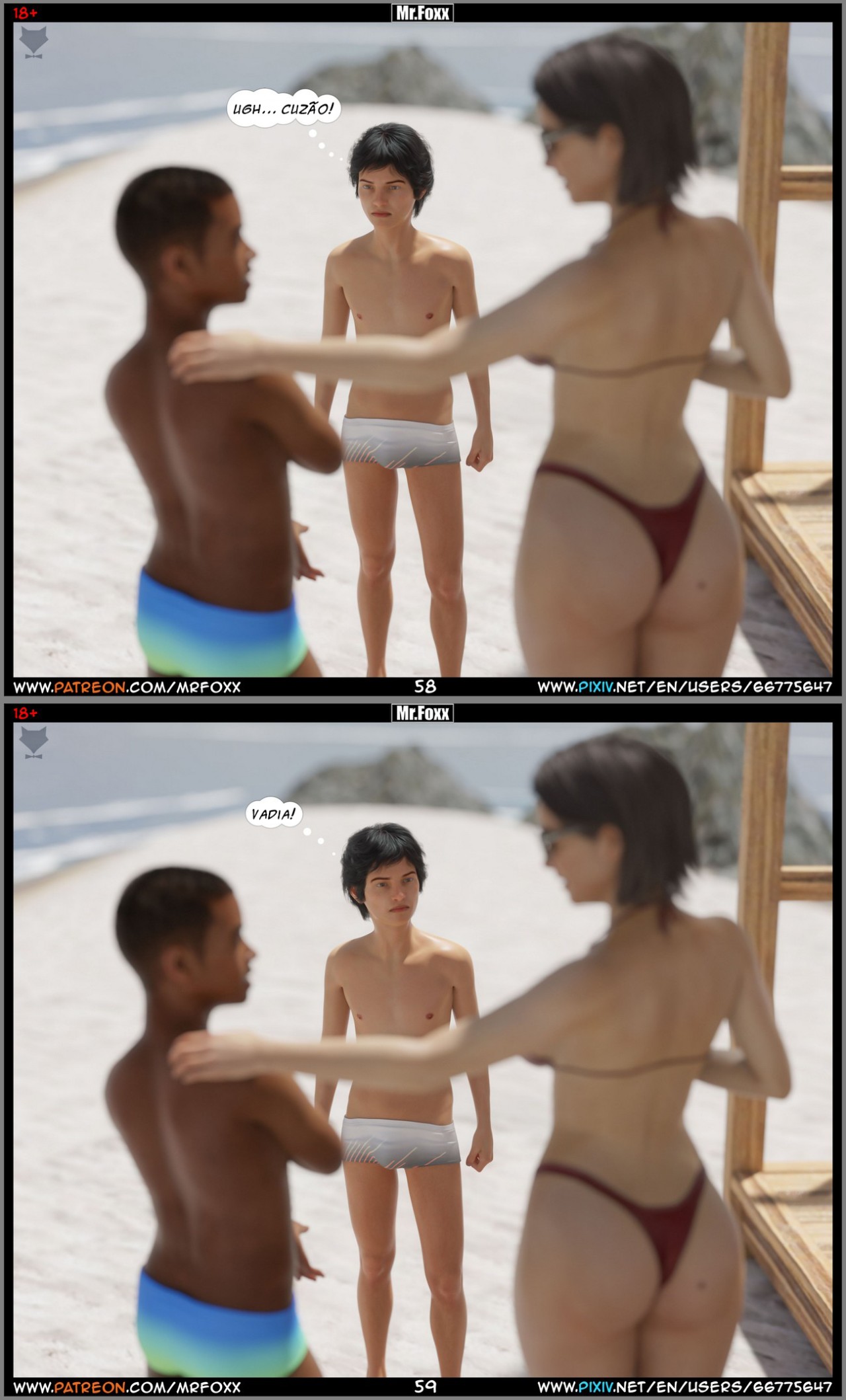 Mom's Affair By Mr.FOXX Hentai pt-br 30
