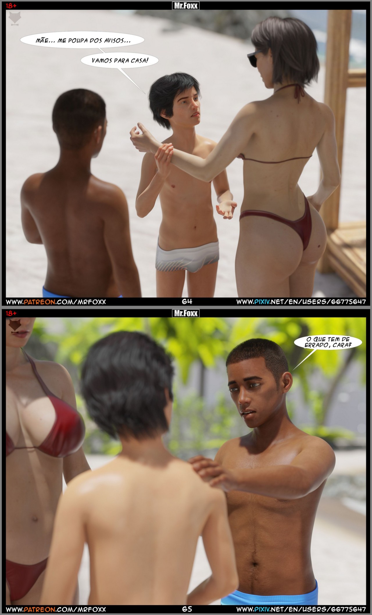 Mom's Affair By Mr.FOXX Hentai pt-br 33
