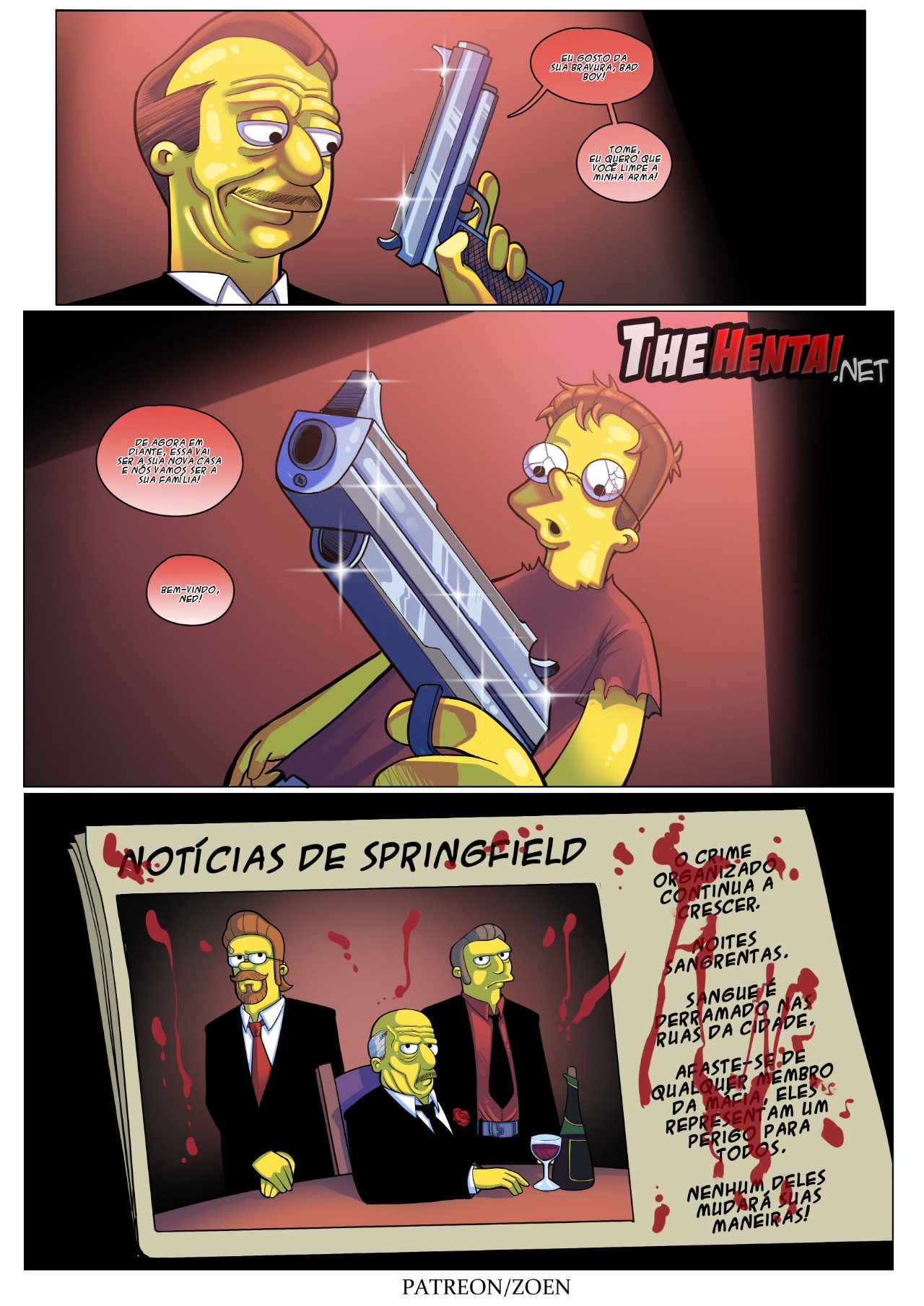 The Simpsons ”Bad Boy”  Hentai pt-br 07