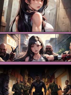 Tifa’s Trouble In Dark Alley Hentai pt-br 03