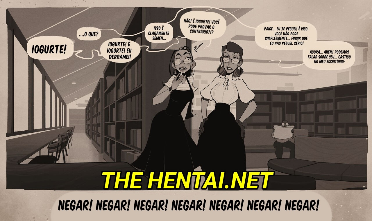 Week At The Library Hentai pt-br 22