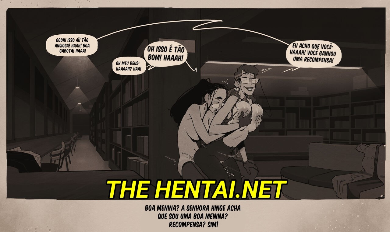 Week At The Library Hentai pt-br 34