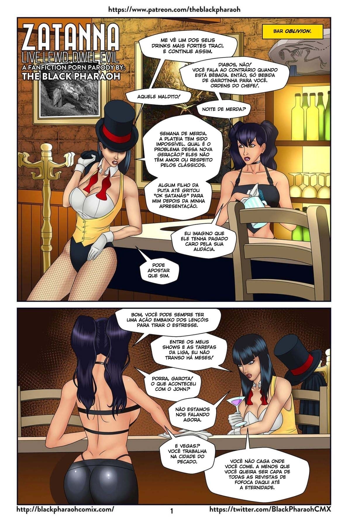 Zatanna: Live Lewd, Dwel Evil Hentai pt-br 02