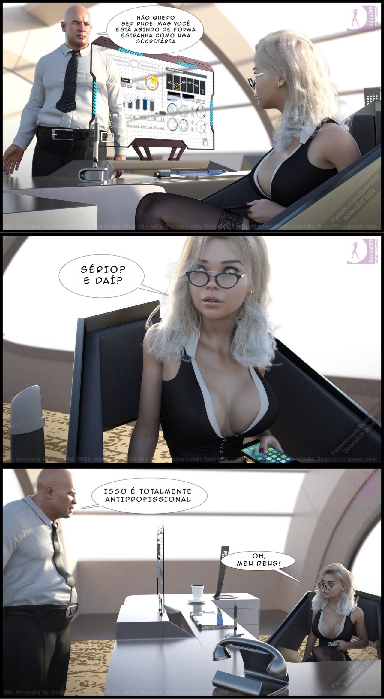 The Secretary New Boss Hentai pt-br 05