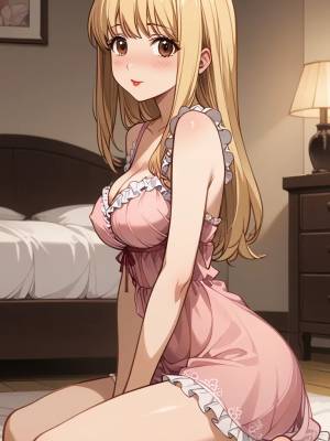 AI Generated: Misa Amane Pink  Hentai pt-br 14