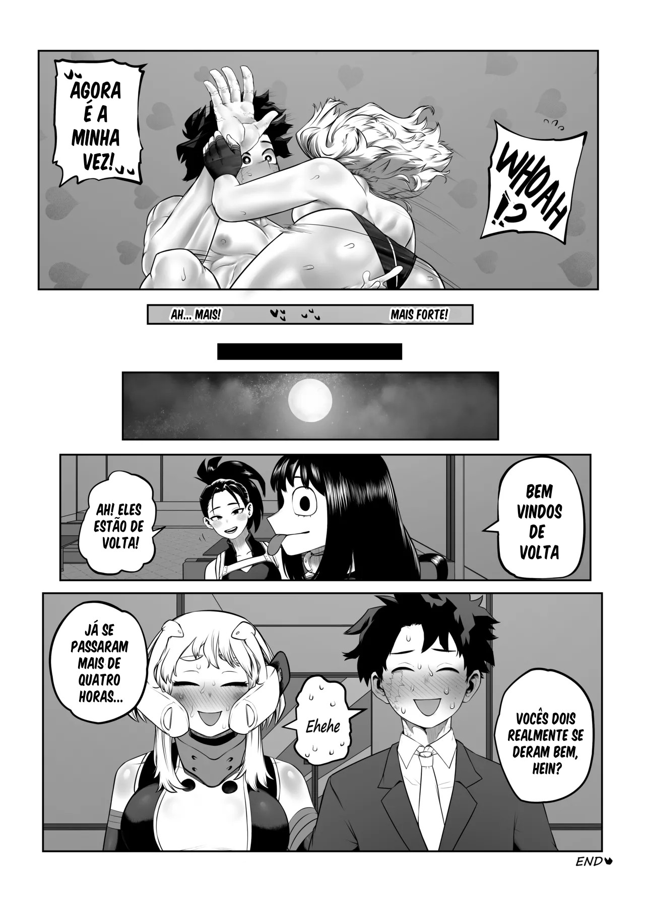 Catching Up With My Hero Girlfriend Hentai pt-br 16