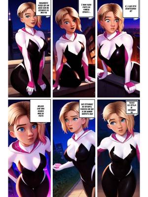 Bondage Comic Spider Gwen: A Rescue Always Has a Price Hentai pt-br 02