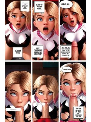 Bondage Comic Spider Gwen: A Rescue Always Has a Price Hentai pt-br 05