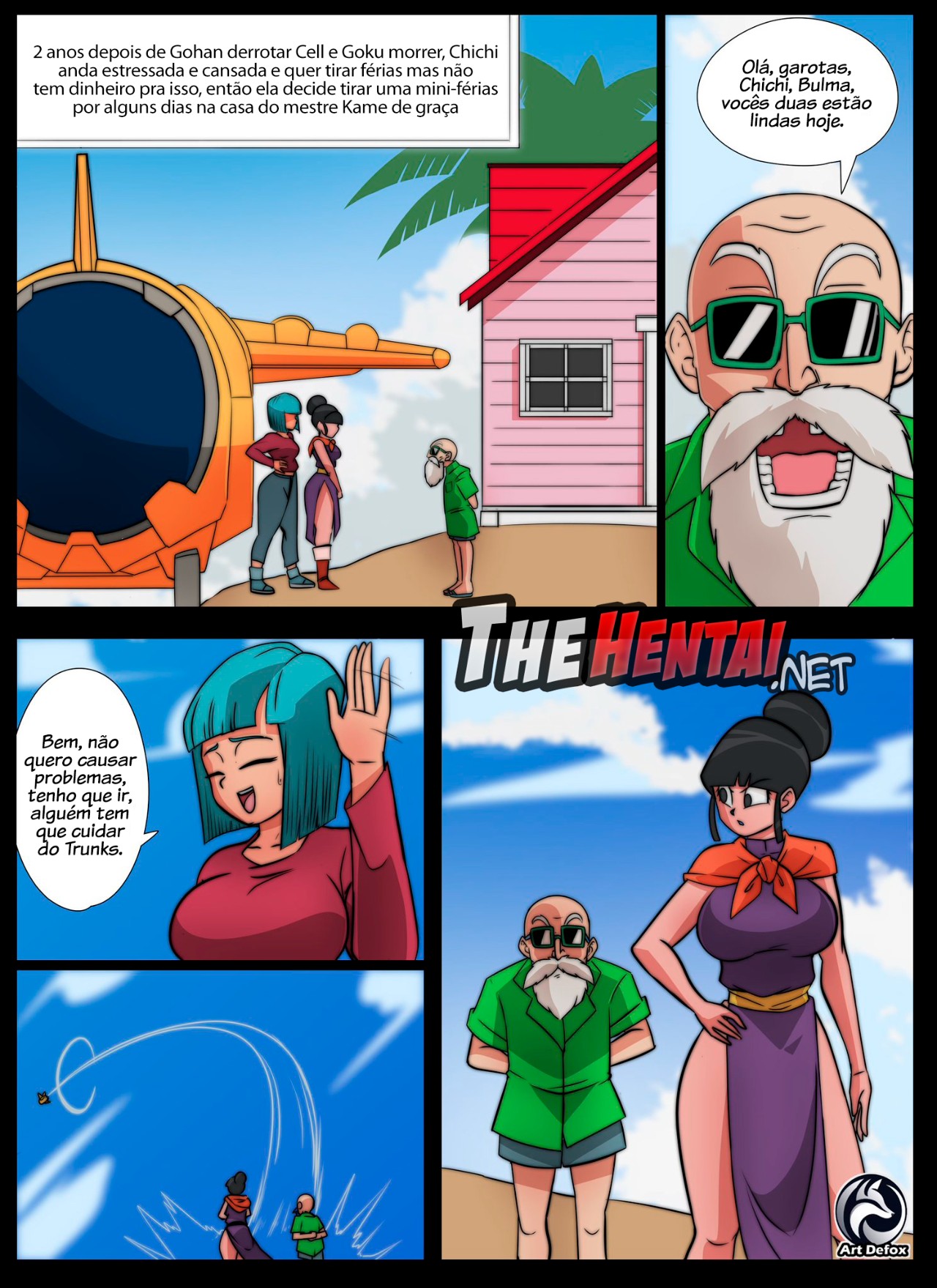 Chichi's Vacation Hentai pt-br 02