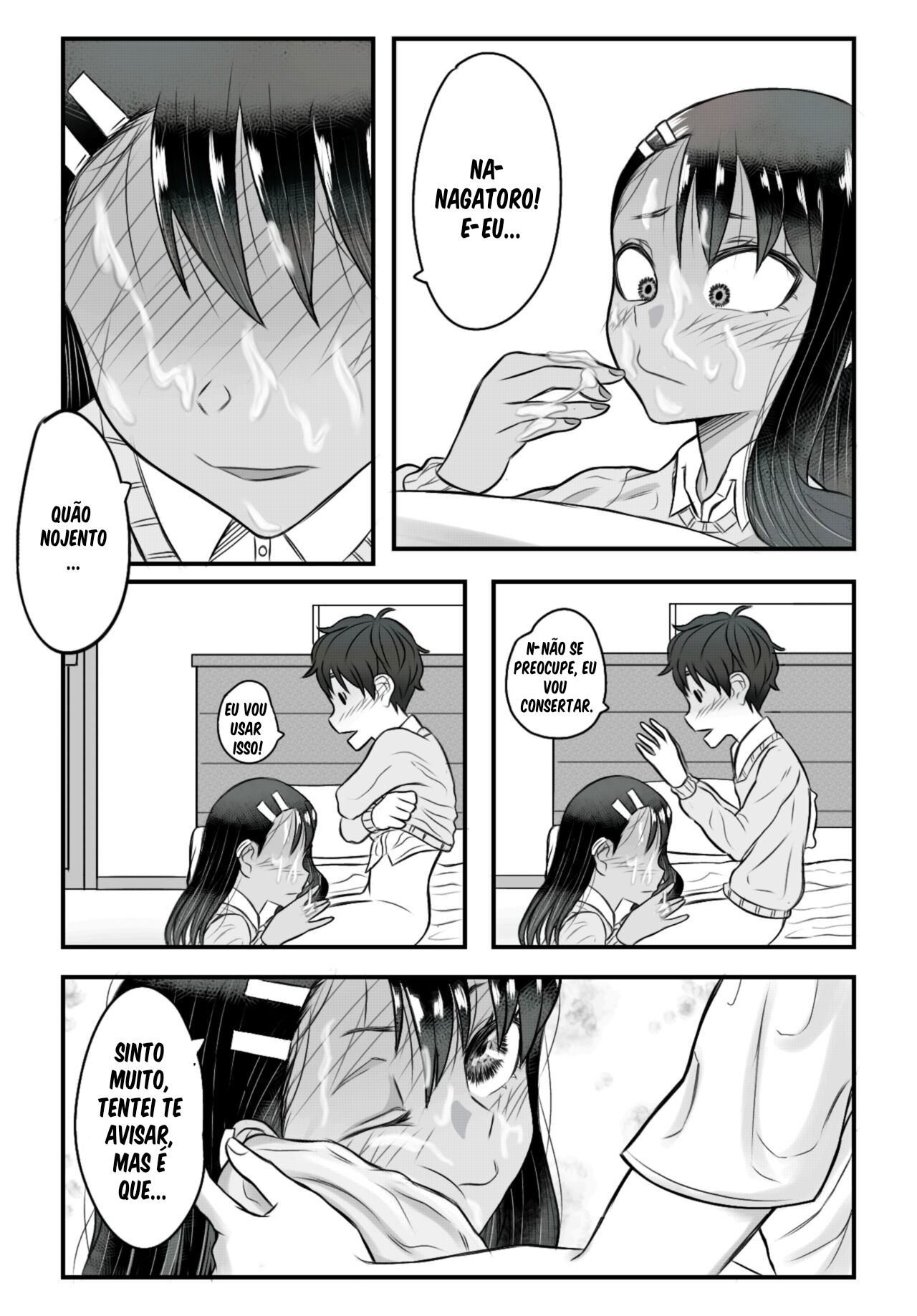 I Want One Night With You, Miss Nagatoro! Hentai pt-br 49