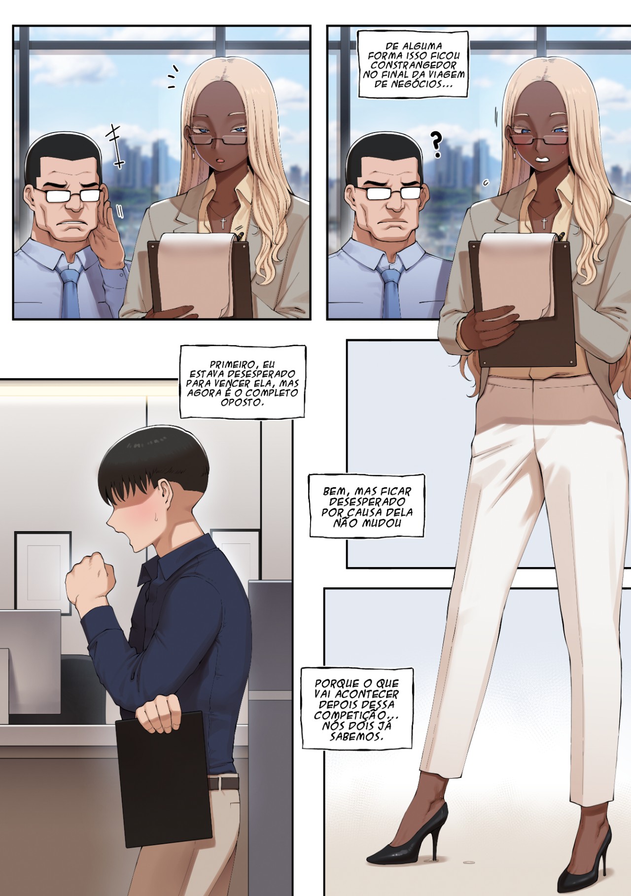 Office Affair: The Chemistry Between Subordinate And Boss Hentai pt-br 12