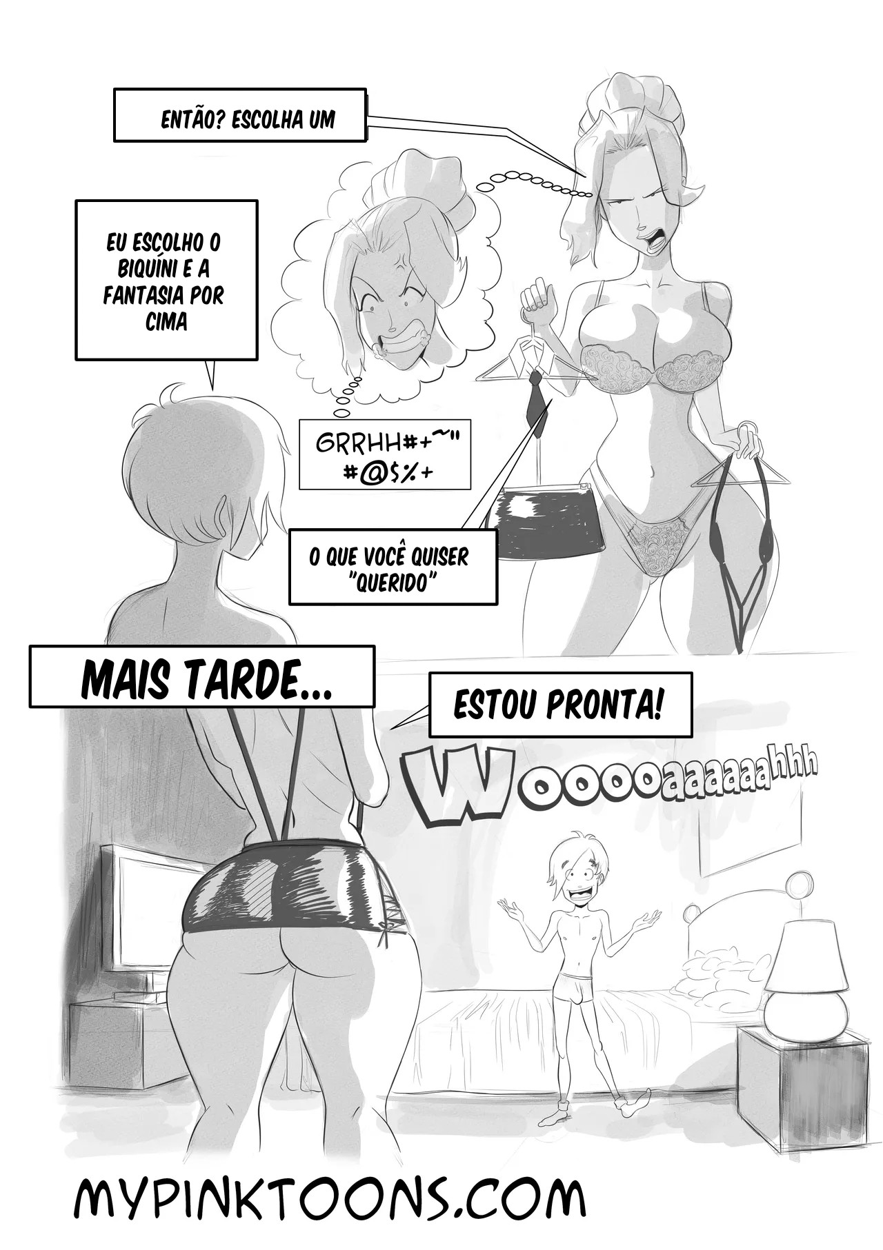 A Night With Mom Hentai pt-br 18