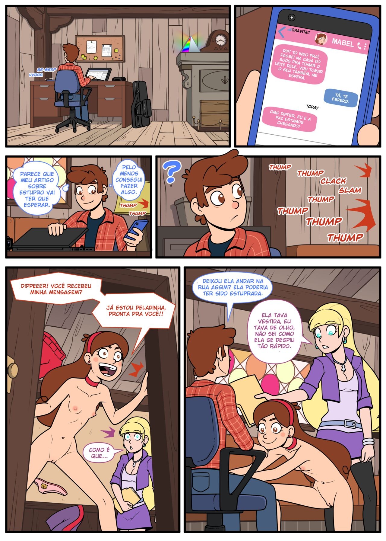 Bawdy Falls part 1 Hentai pt-br 56