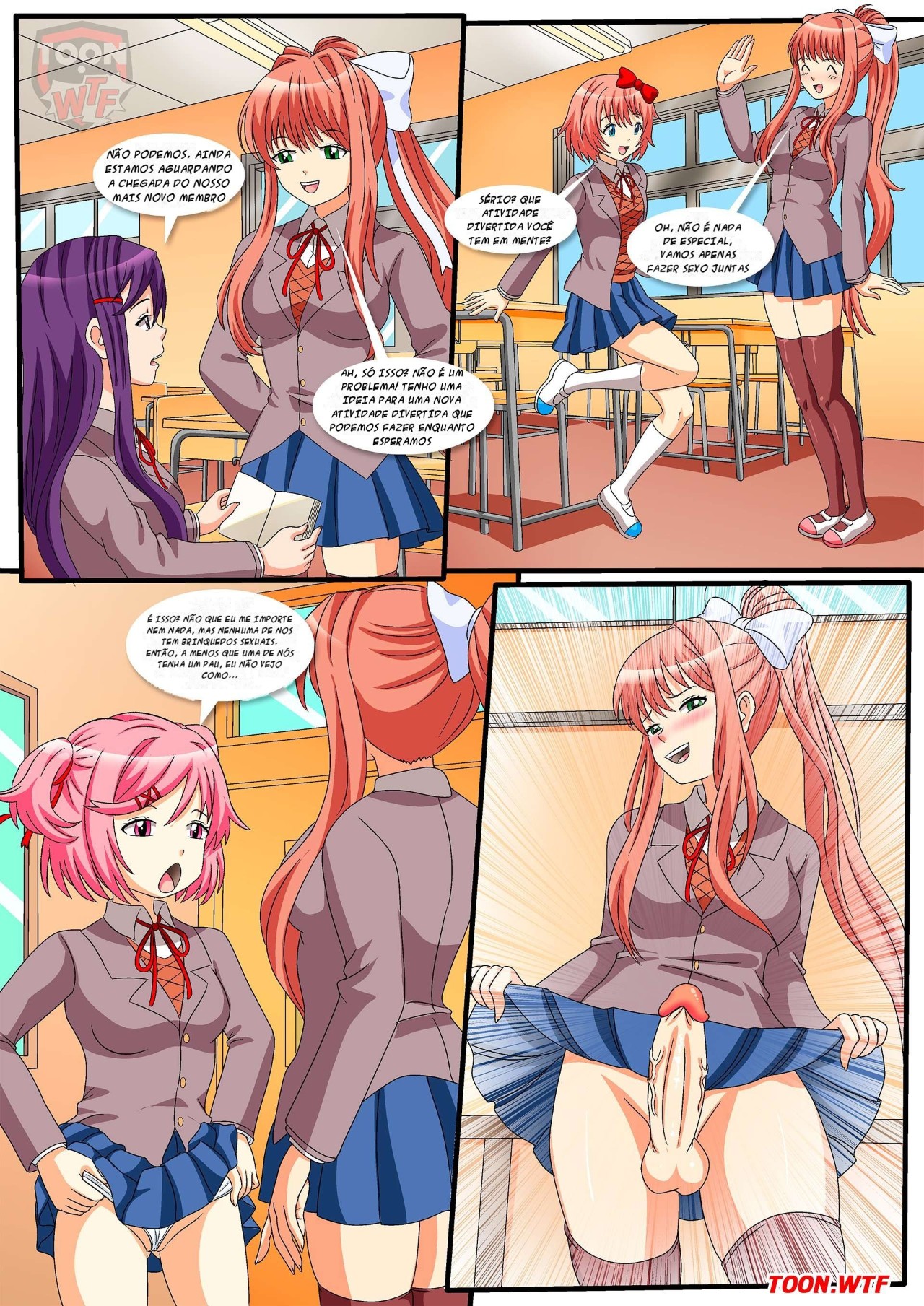 Doki Doki Literature Club Hentai pt-br 03