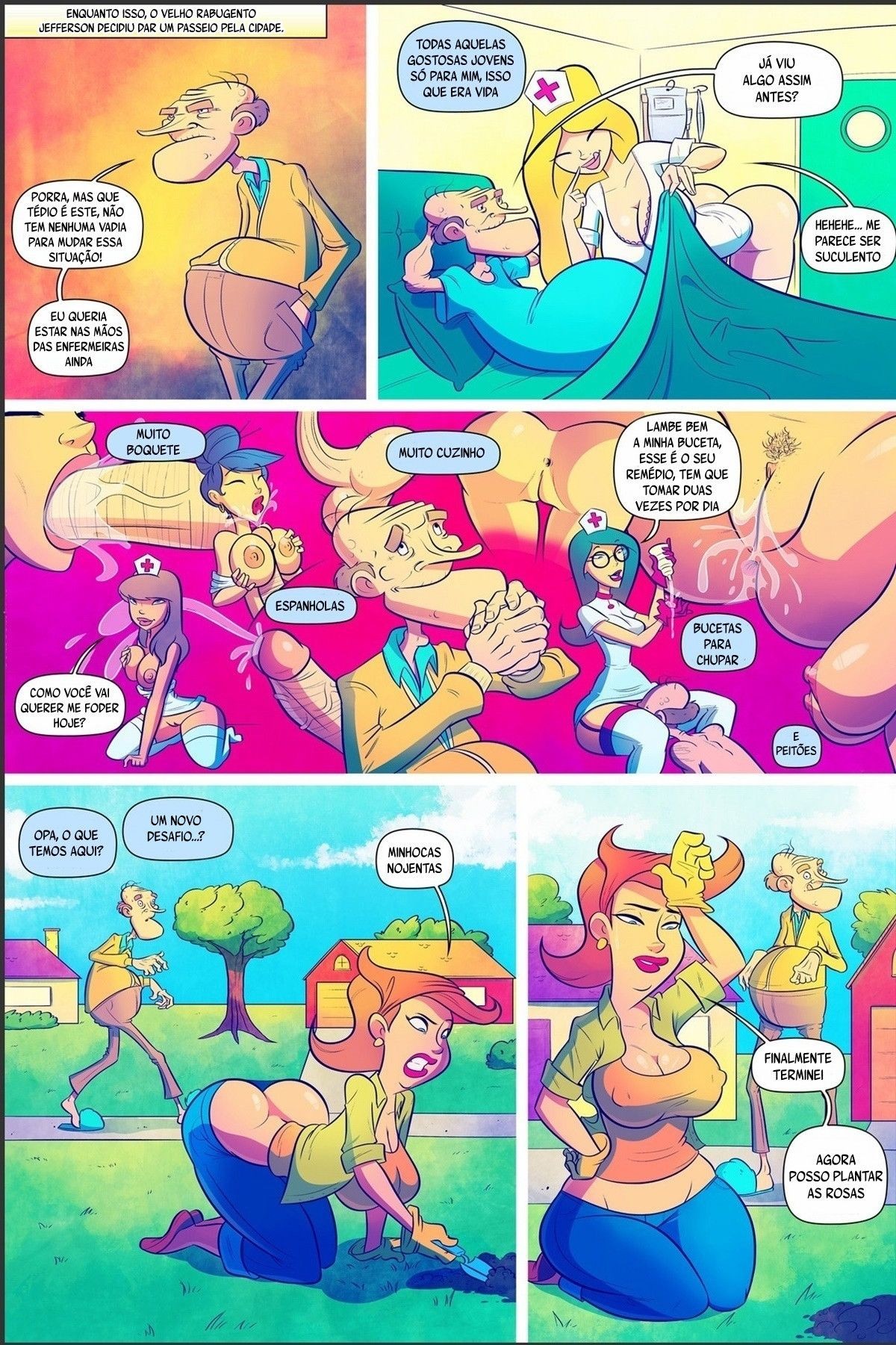 Grumpy Old Man Jefferson Part 4 Hentai pt-br 06