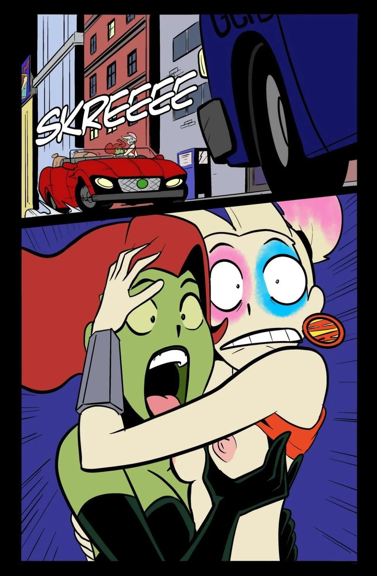 Harley/Ivy: Getaway Hentai pt-br 08