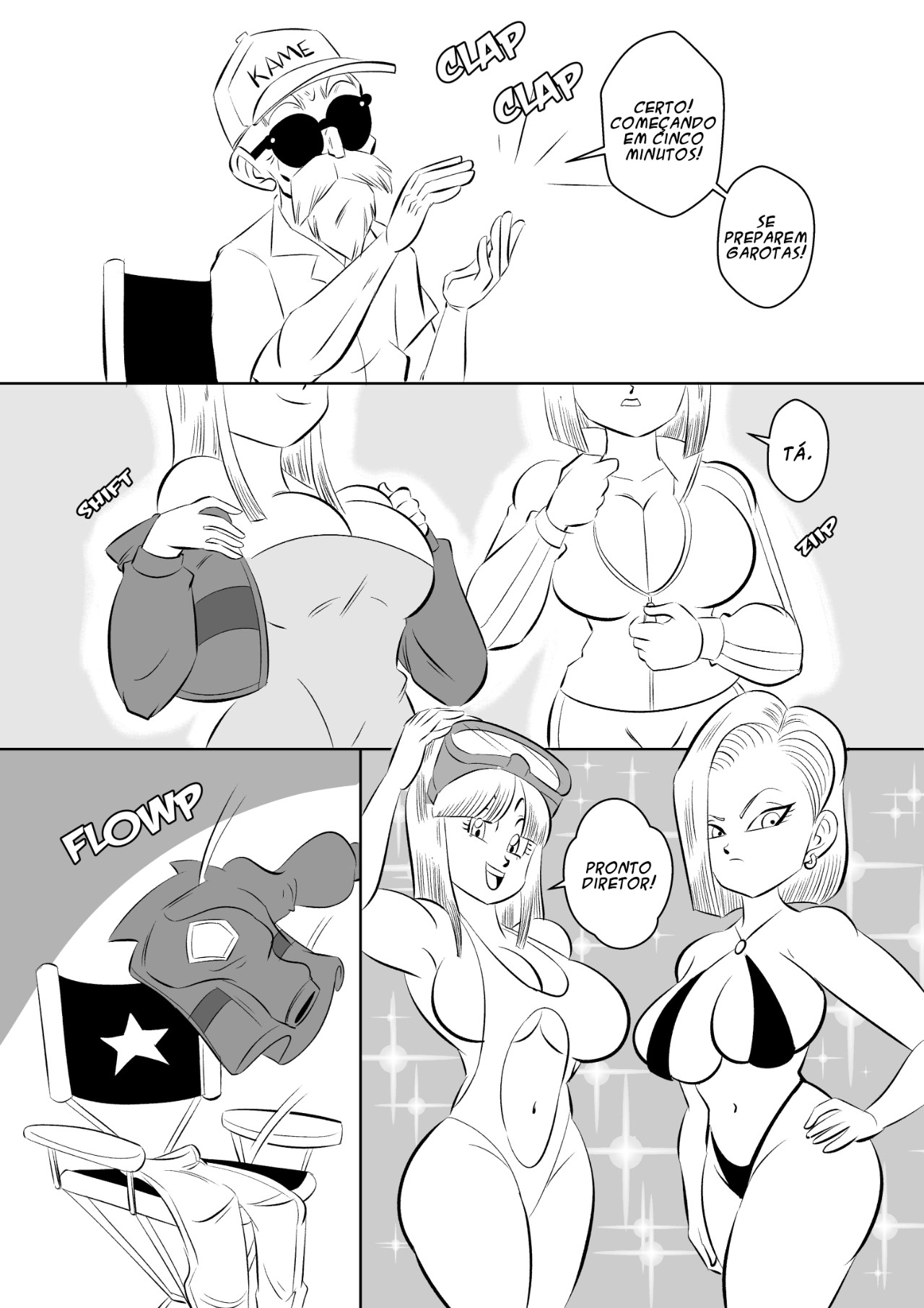 On Set By FunsexyDB Hentai pt-br 23