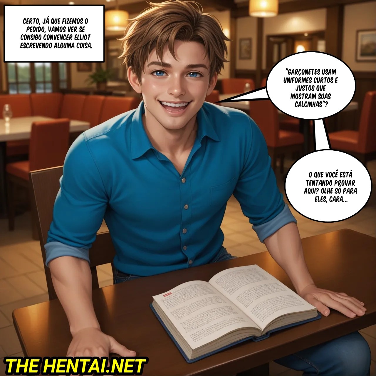 Reality Rewrite Restaurant Hentai pt-br 07