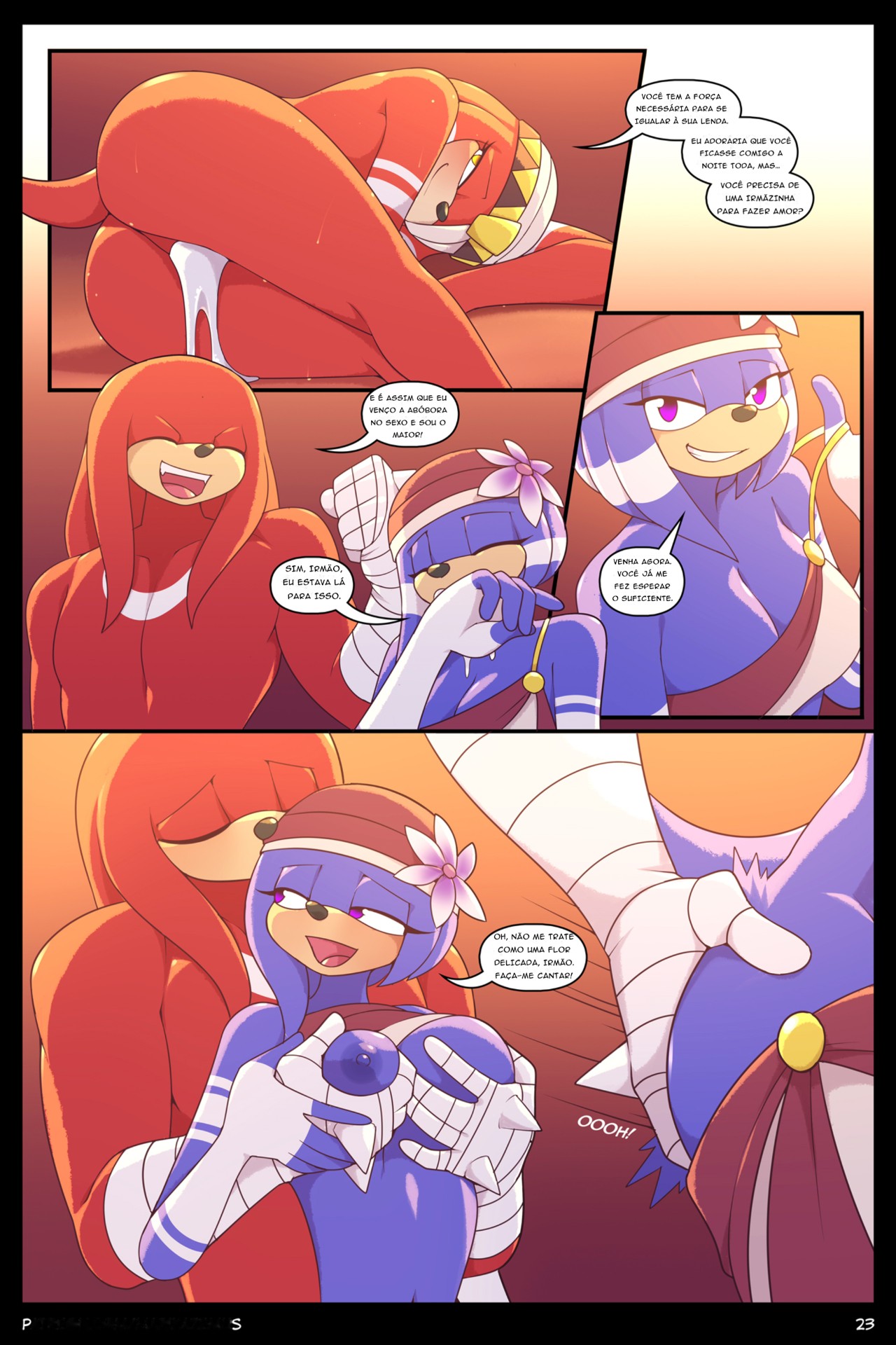 Sonic Boom: Echidna Nights Hentai pt-br 23