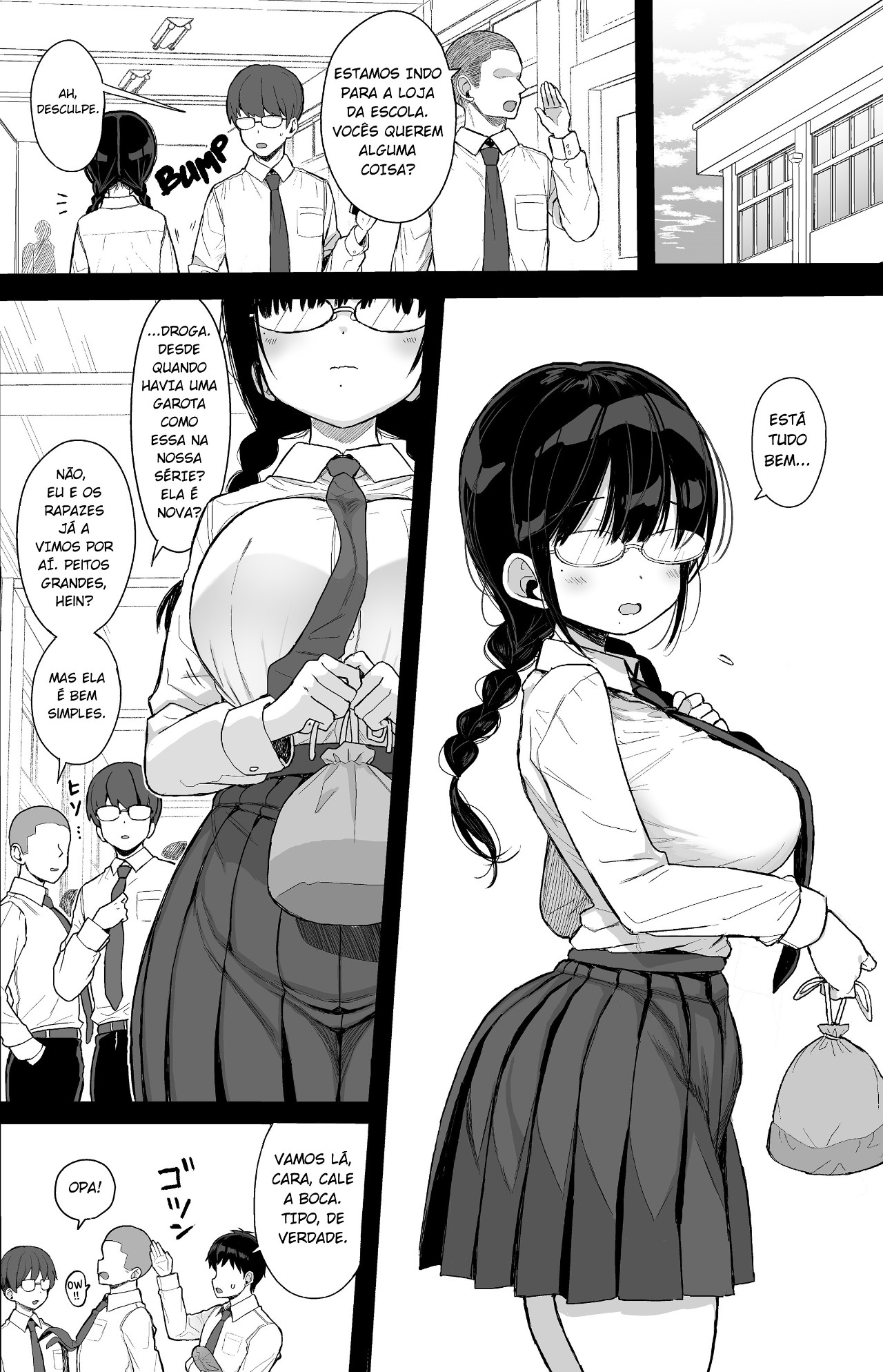 The Mild-Mannered Girlfriend Who Can't Resist Hentai pt-br 03