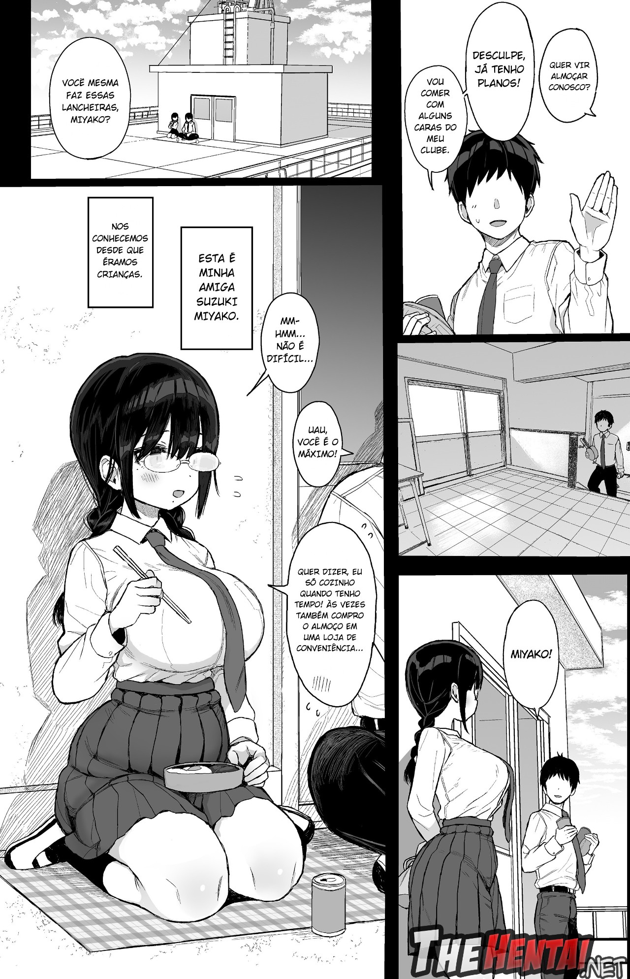 The Mild-Mannered Girlfriend Who Can't Resist Hentai pt-br 04