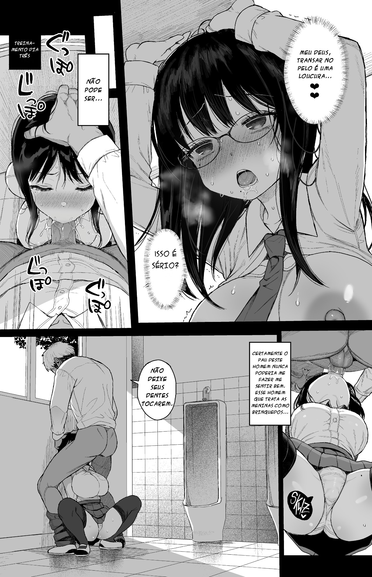 The Mild-Mannered Girlfriend Who Can't Resist Hentai pt-br 33