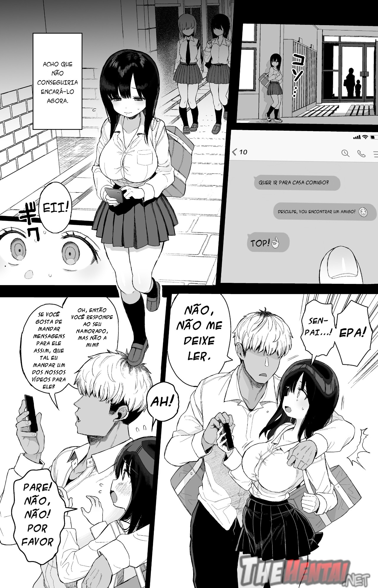 The Mild-Mannered Girlfriend Who Can't Resist Hentai pt-br 58