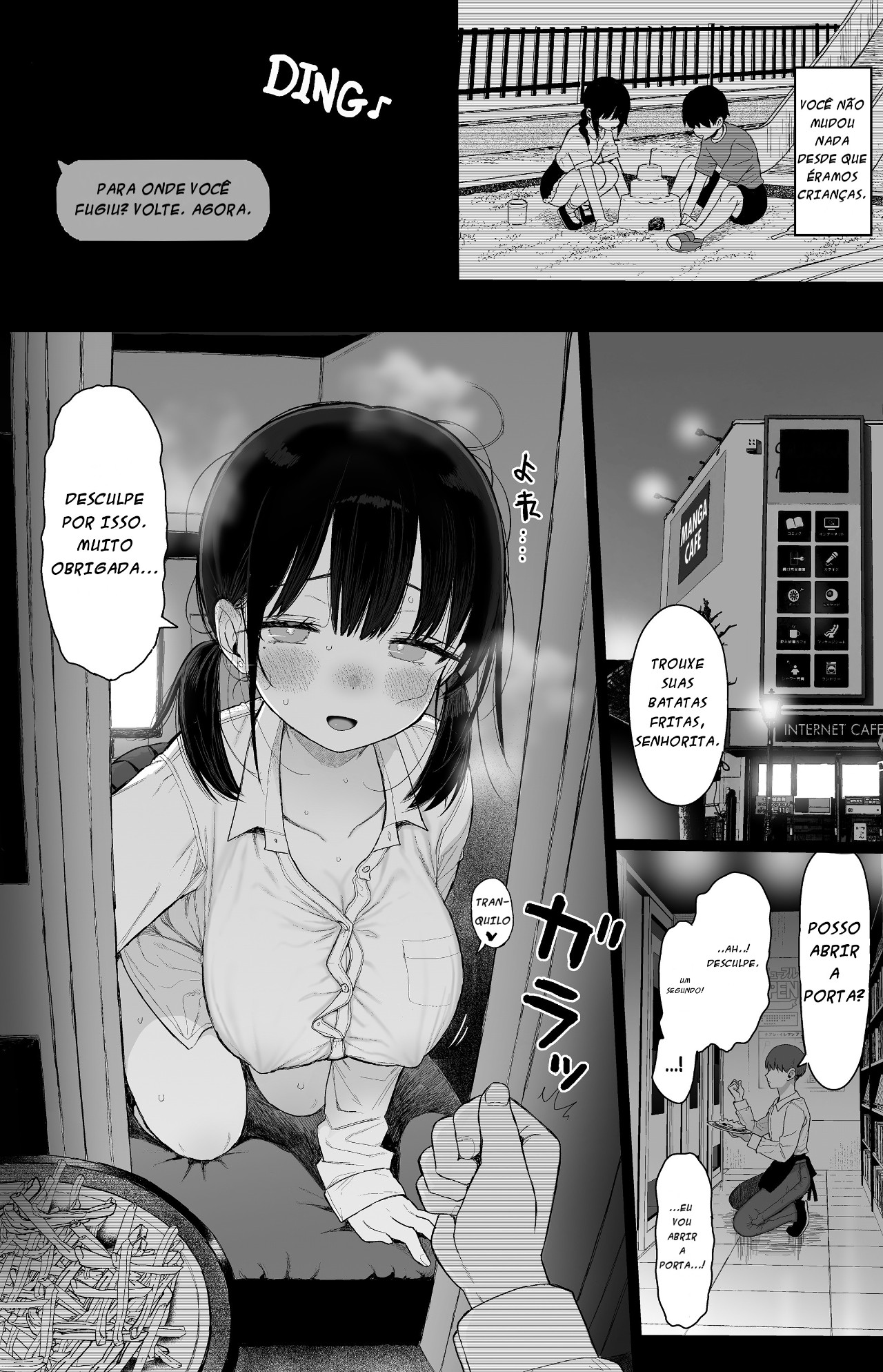 The Mild-Mannered Girlfriend Who Can't Resist Hentai pt-br 62