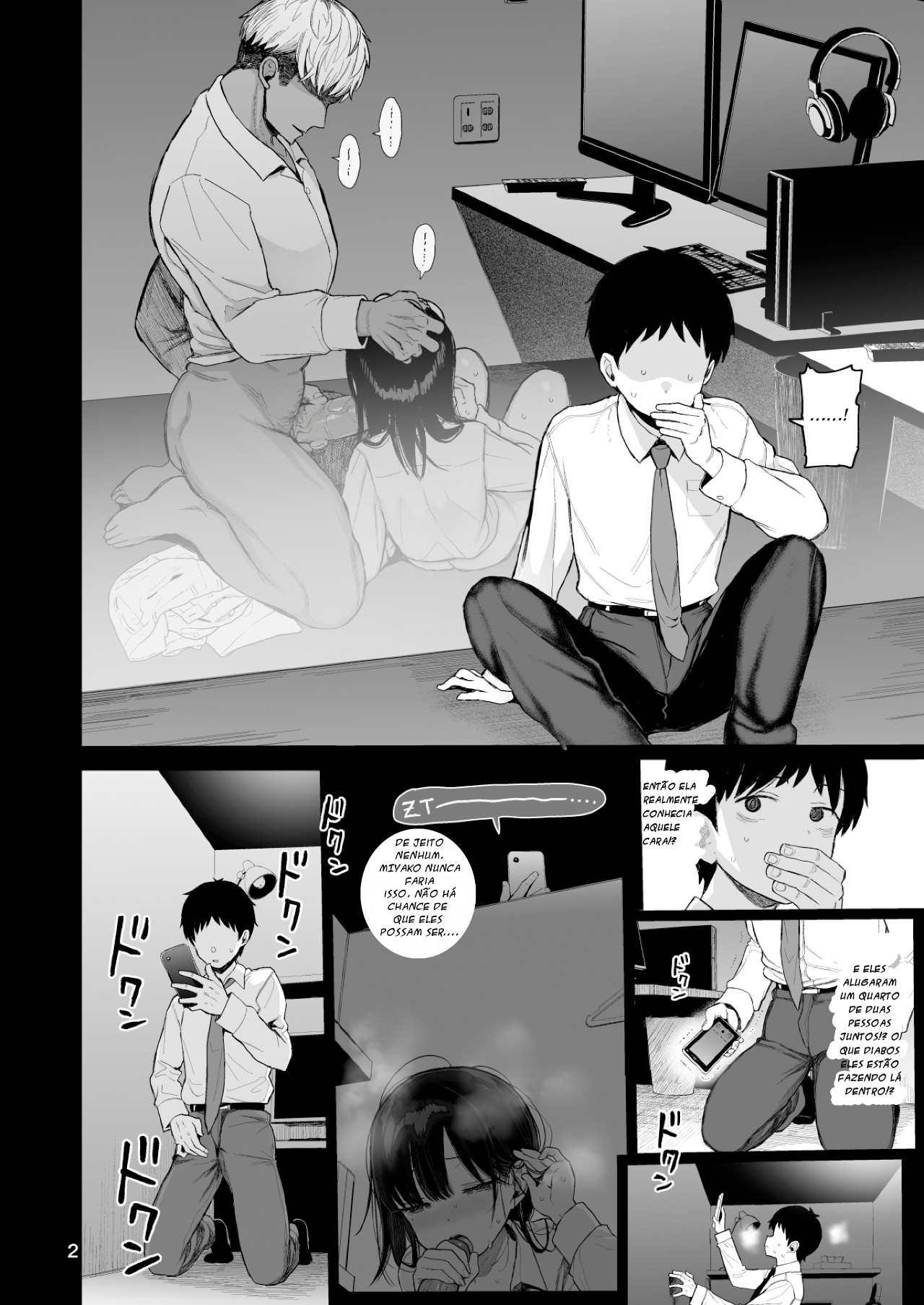 The Mild-Mannered Girlfriend Who Can't Resist Hentai pt-br 69
