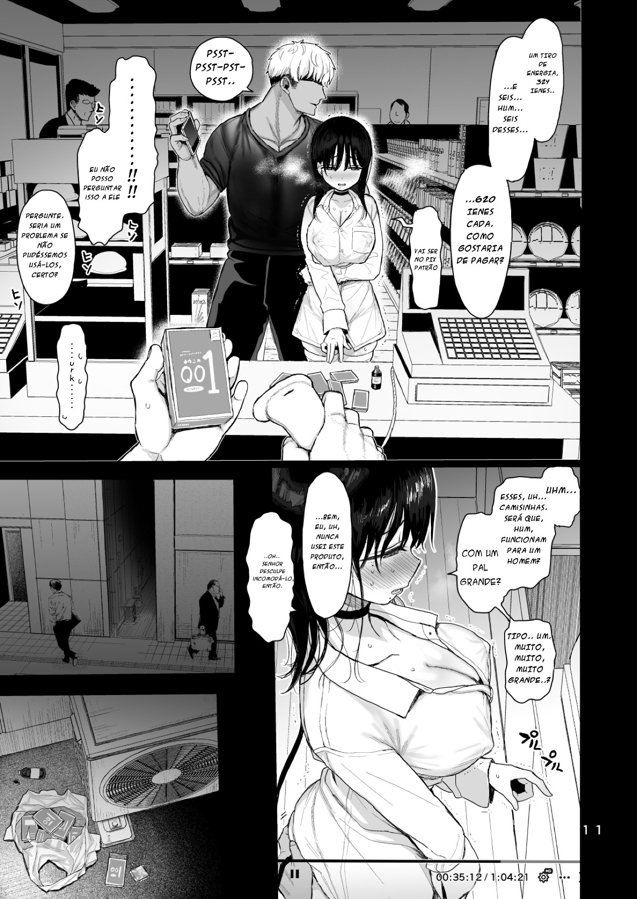 The Mild-Mannered Girlfriend Who Can't Resist Hentai pt-br 78