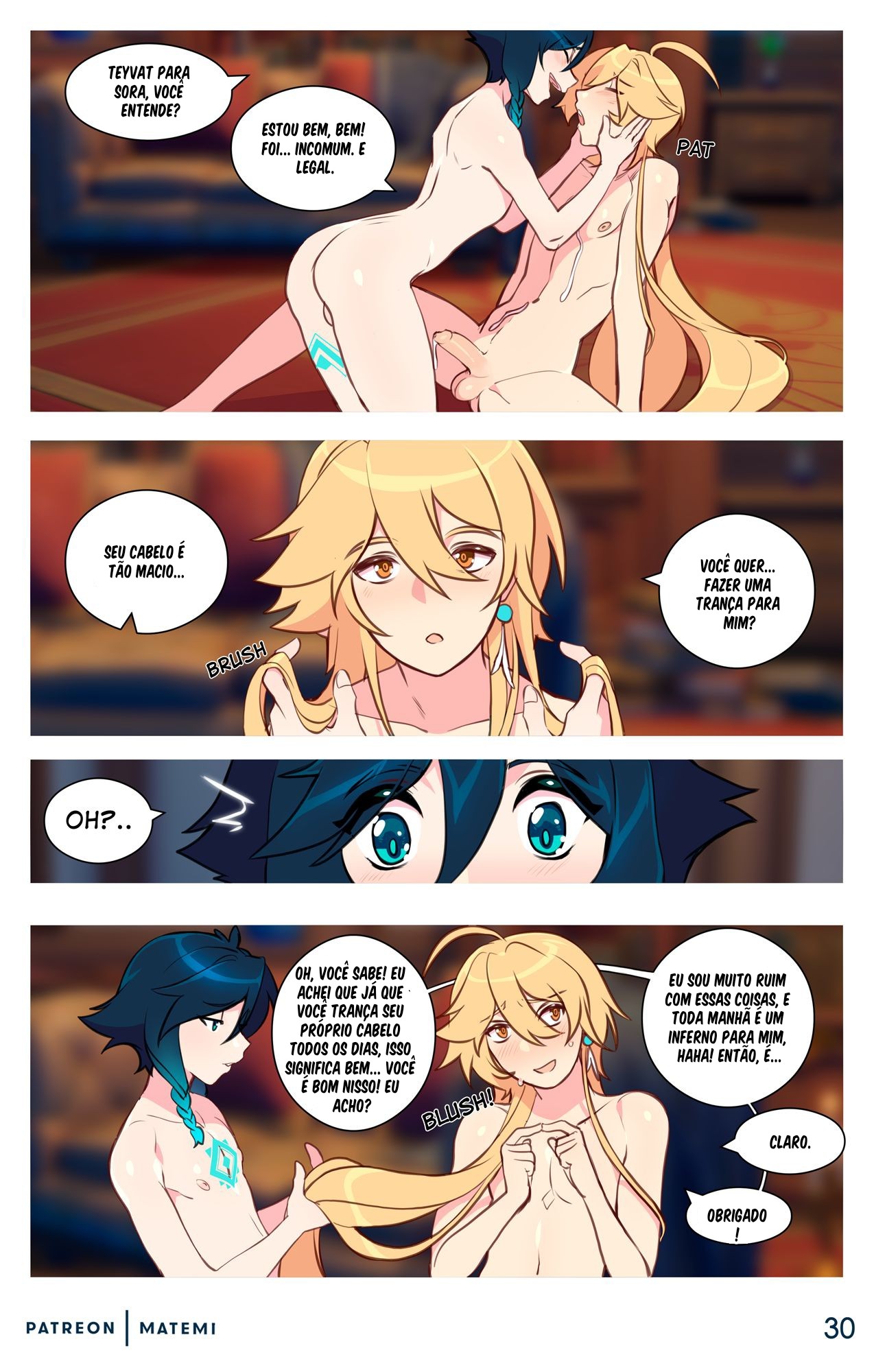 Venti X Sora Hentai pt-br 30