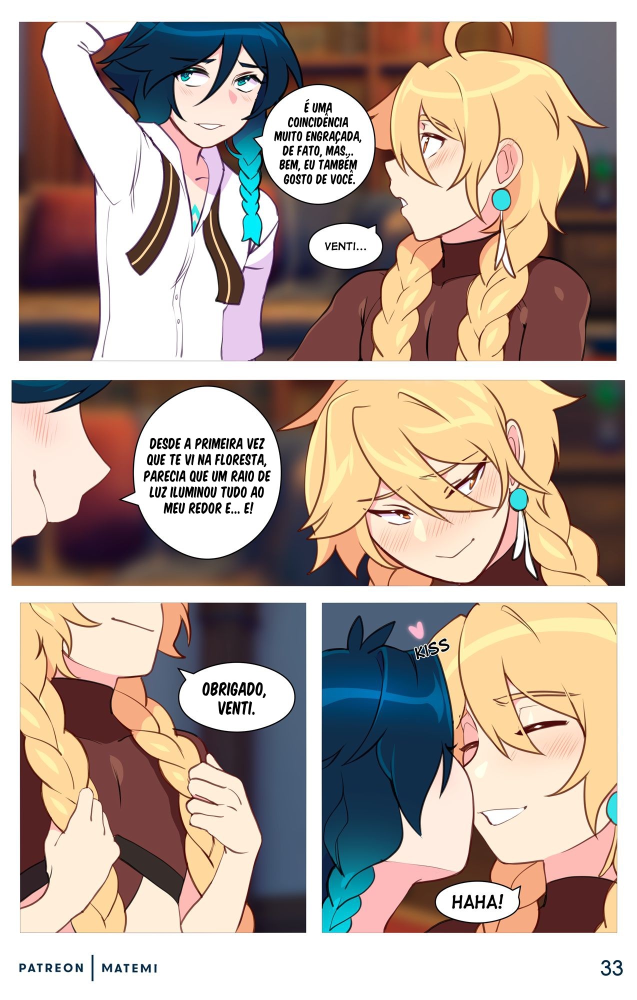 Venti X Sora Hentai pt-br 33