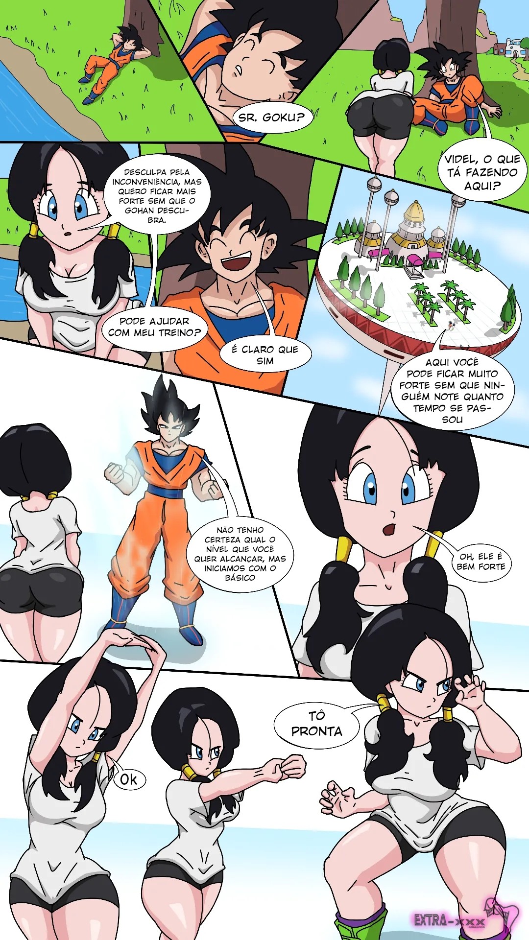 Videl's Special Training Hentai pt-br 02