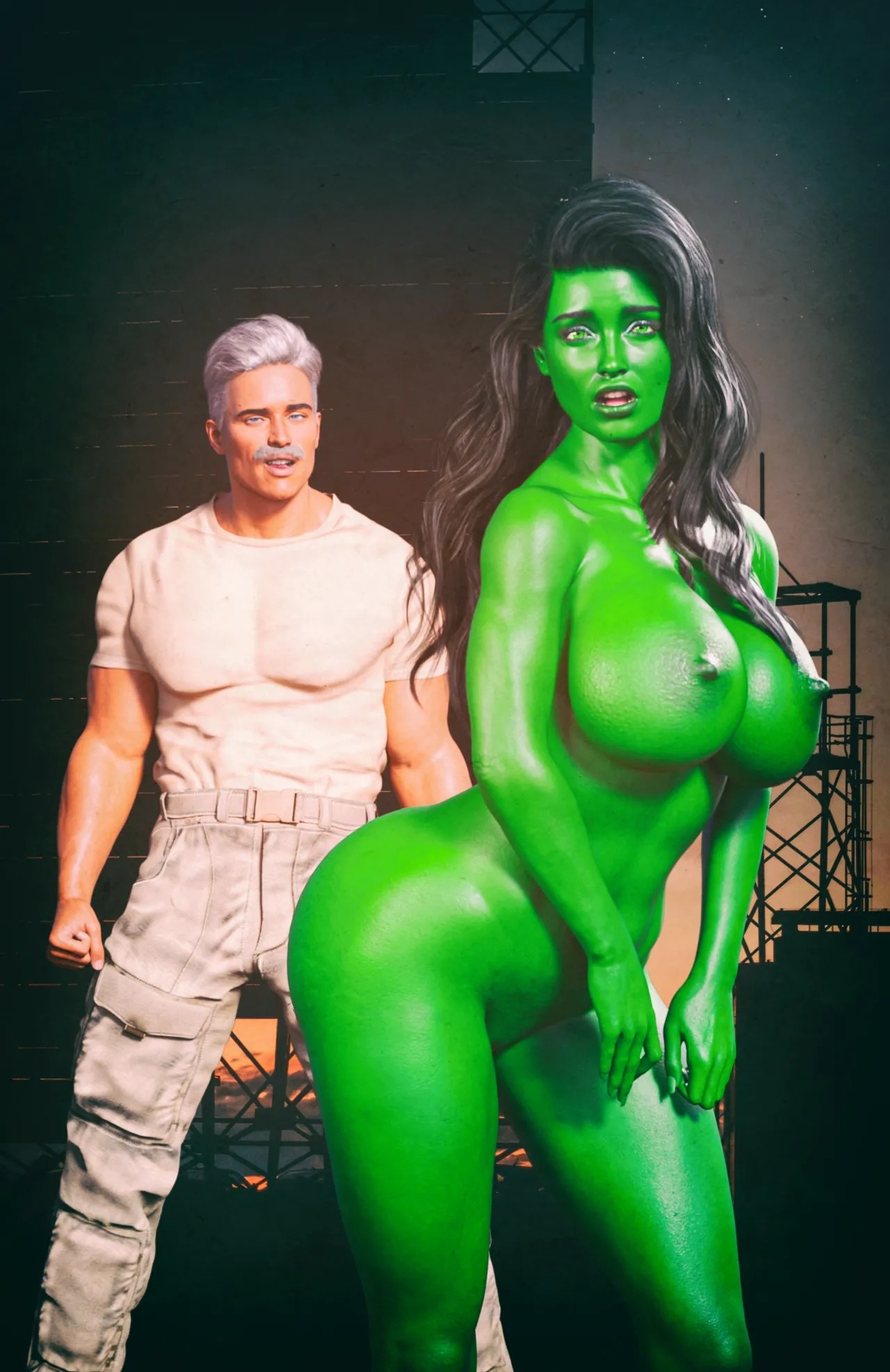 Hulk: Bustier Part 3 Hentai pt-br 02