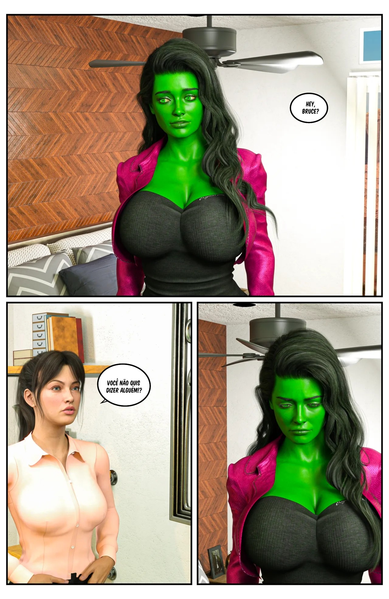 Hulk: Bustier Part 3 Hentai pt-br 14