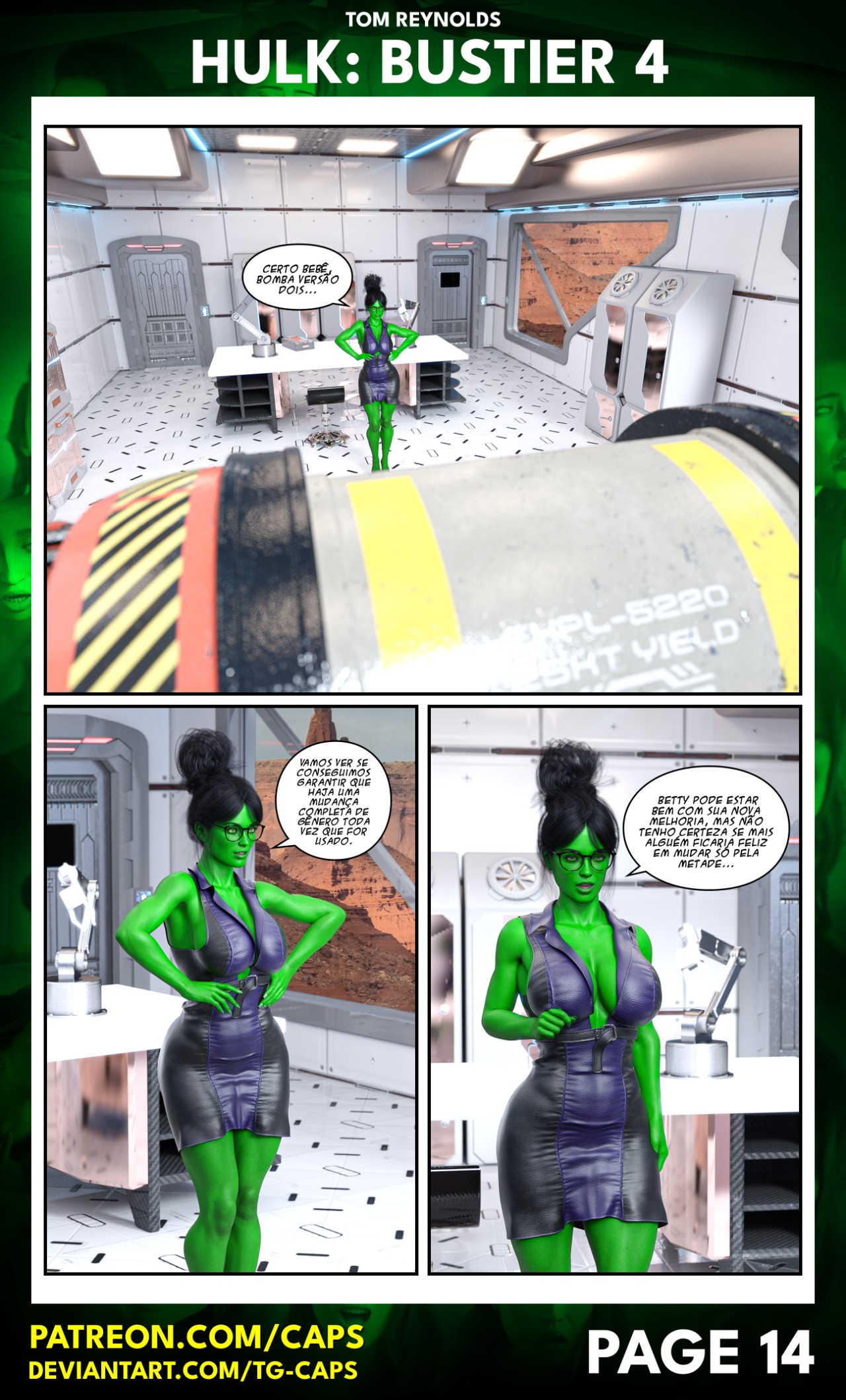 Hulk: Bustier Part 5 Hentai pt-br 14
