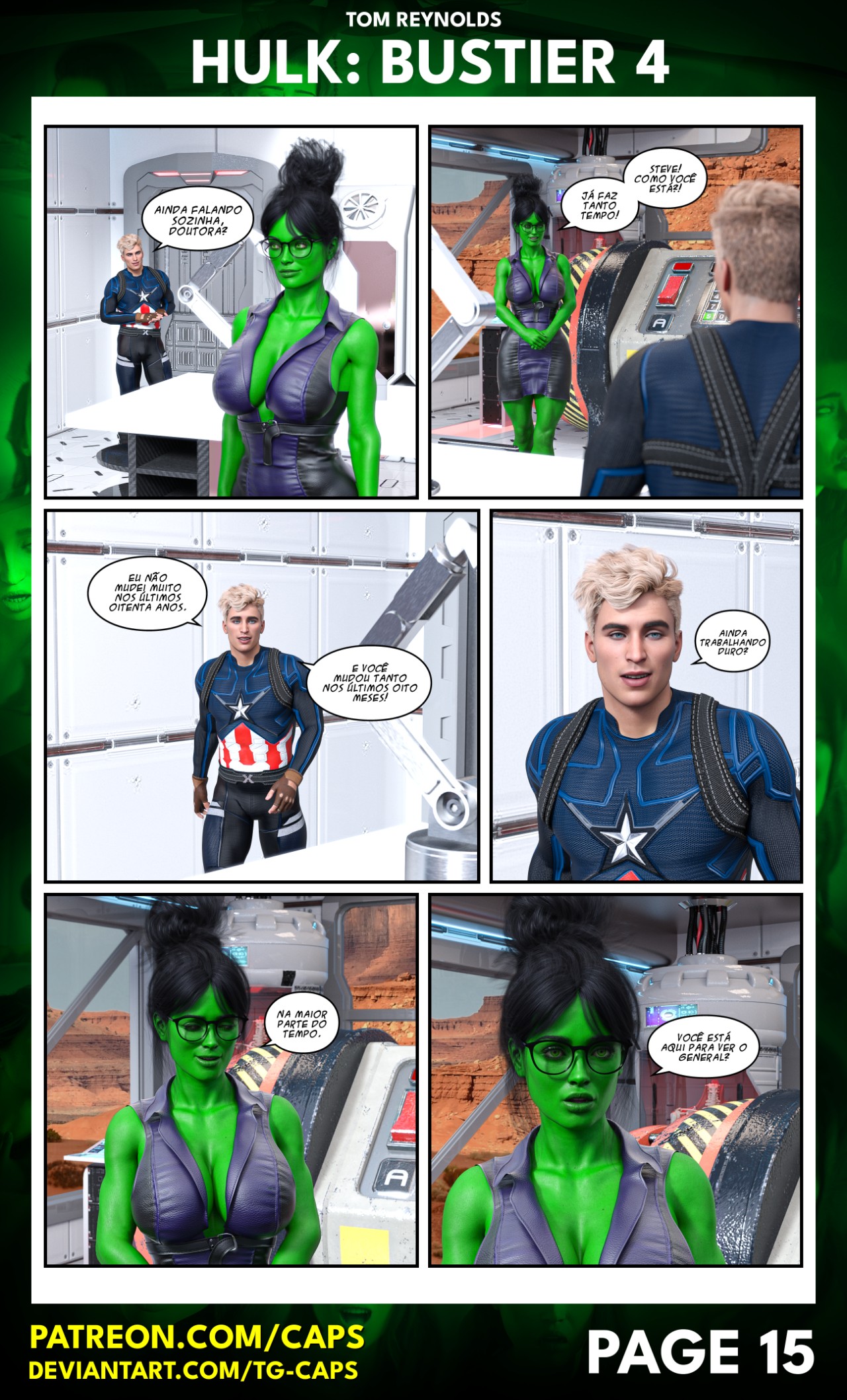 Hulk: Bustier Part 5 Hentai pt-br 15